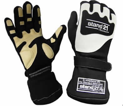 Stand21 Racing Glove (FIA) Daytona, black Gr.9
