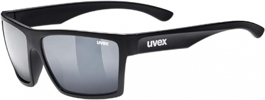 Uvex sunglasses lgl 29 black mat, mirror silver 